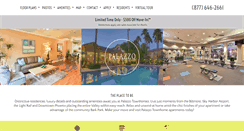 Desktop Screenshot of palazzotownhomes.com